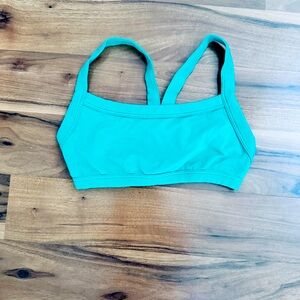 Teal Bralette Crop Top